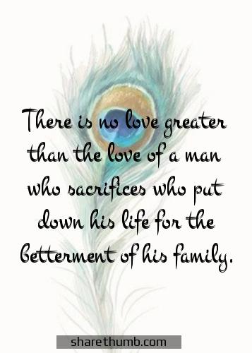 sacrifice for the one you love quotes